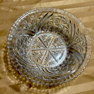 Vintage crystal bowl
